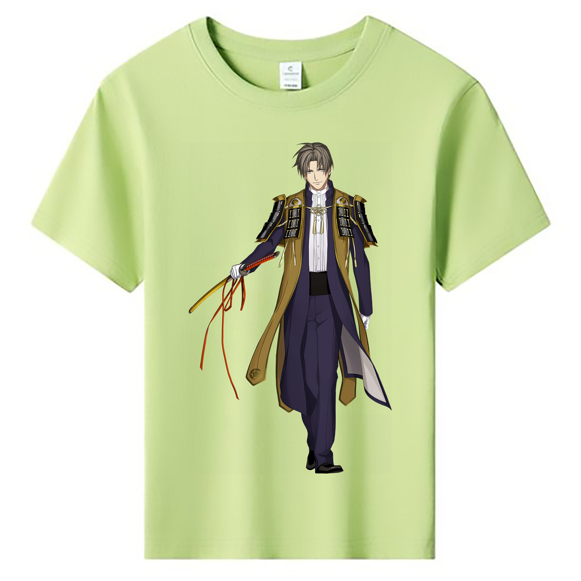 （画像用） 刀剣乱舞 Touken Ranbu 綿100％キッズTシャツ（フロントプリント）